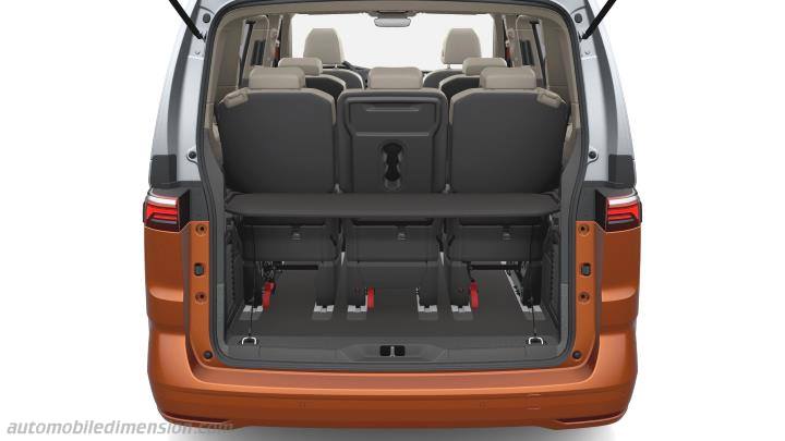 Volkswagen Multivan ct 2022 bagageutrymme