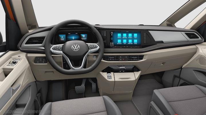 Volkswagen Multivan ct 2022 dashboard