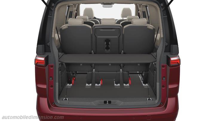 Volkswagen Multivan lg 2022 boot space