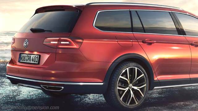 Volkswagen Passat Alltrack 2015 boot space