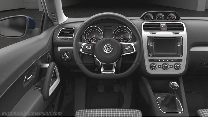 Volkswagen Scirocco 2014 Dimensions Boot Space And Interior