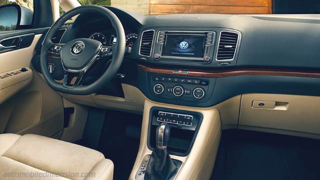 Volkswagen Sharan 2015 dashboard