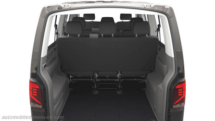 Volkswagen T6.1 Caravelle lg 2020 boot space