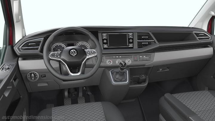 Volkswagen T6.1 Multivan 2020 dashboard