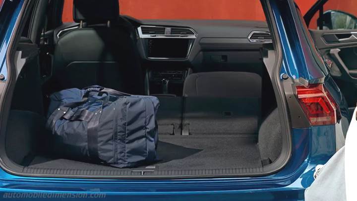 Volkswagen Tiguan 2021 boot space