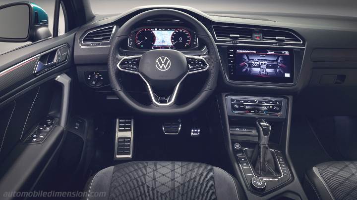 Volkswagen Tiguan 2021 dashboard