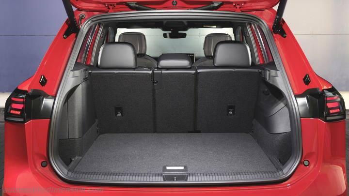 Volkswagen Tiguan 2024 boot space