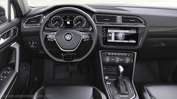 Tableau de bord Volkswagen Tiguan Allspace 2018