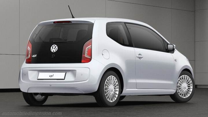 Bagagliaio Volkswagen up! 2012
