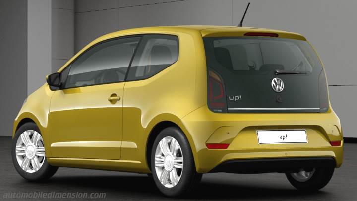 Volkswagen up! 2016 bagageutrymme