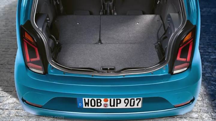 Volkswagen up! en bagageruimte: en