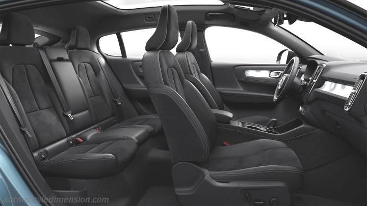 Volvo C40 2022 interieur