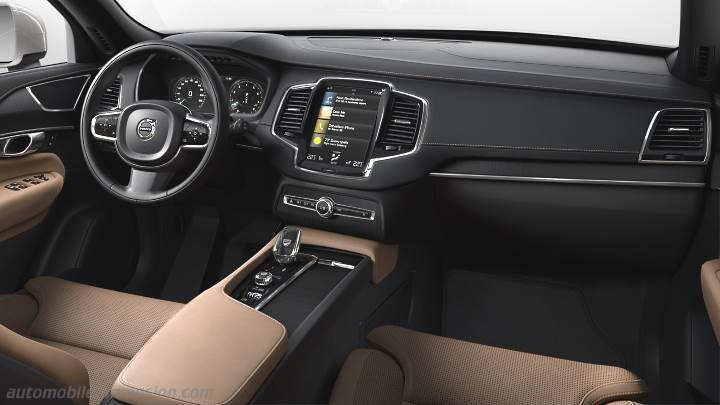 Volvo XC90 2019 dashboard