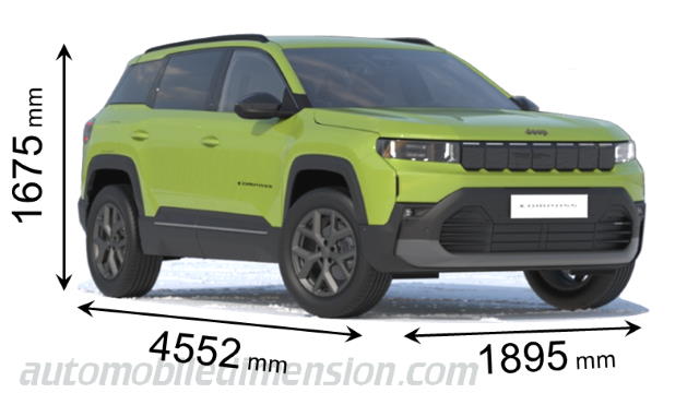 Jeep Compass Abmessungen