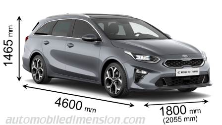 Kia Ceed Sportswagon 2019 dimensions