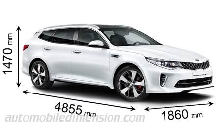 Kia Optima Sportswagon 2016 Abmessungen