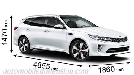 Kia Optima Sportswagon 2016 mått