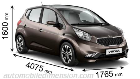 Kia Venga Dimensions Boot Space And Interior