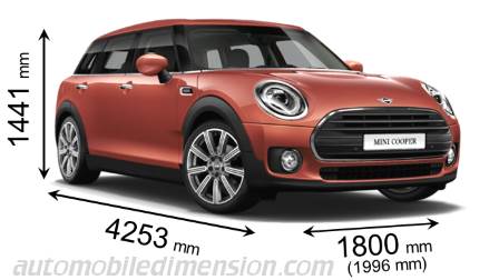 MINI Clubman dimensioni