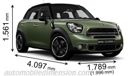 MINI Countryman 2014 dimensions