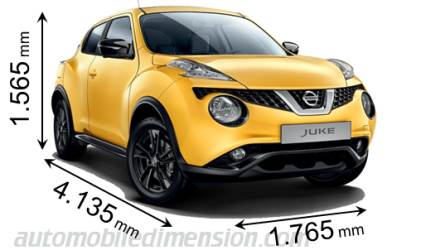 Dimension Nissan Juke 2014