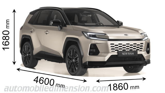 Toyota RAV4 dimensions