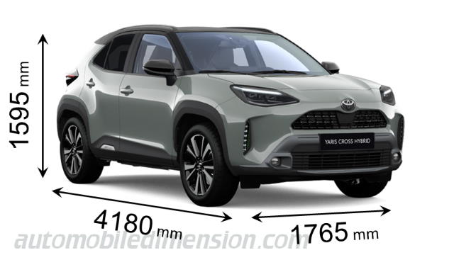 Toyota Yaris Cross dimensions