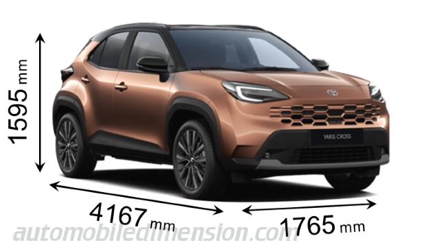 Toyota Yaris Cross Abmessungen
