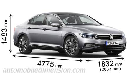 Volkswagen Passat 2019 Dimensions Boot Space And Interior