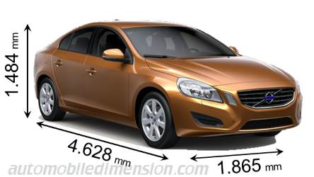 Dimension Volvo S60 2010