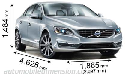 Dimension Volvo S60 2013